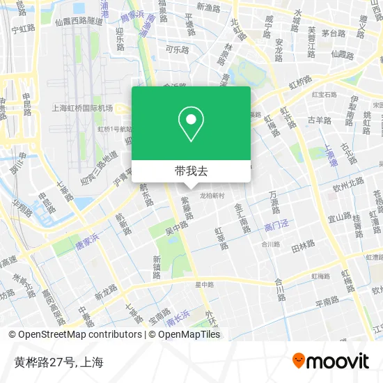 黄桦路27号地图