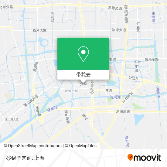 砂锅羊肉面地图