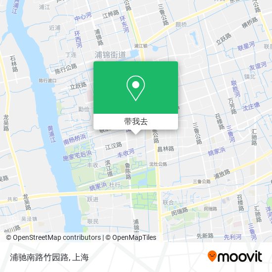 浦驰南路竹园路地图