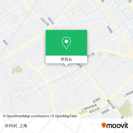 外冈村地图