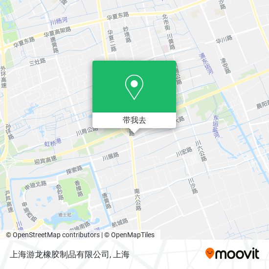 上海游龙橡胶制品有限公司地图