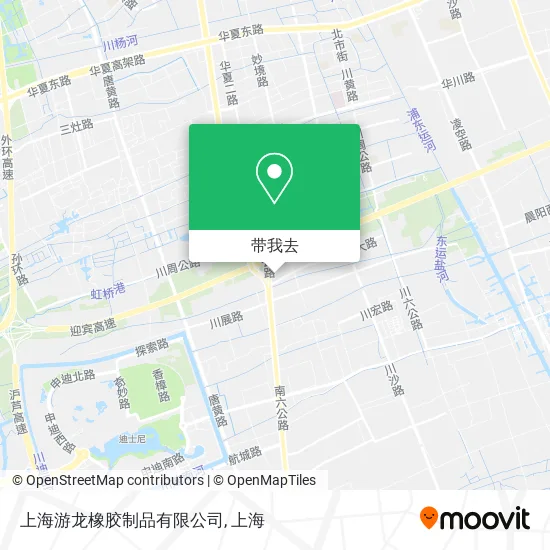 上海游龙橡胶制品有限公司地图
