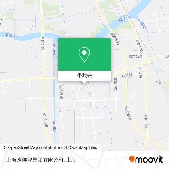 上海速连登集团有限公司地图