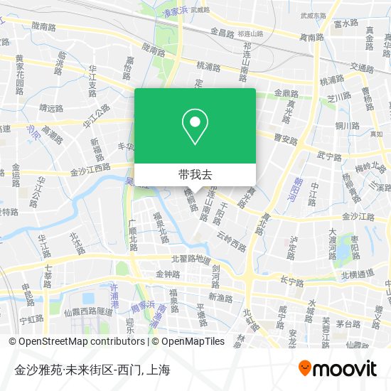 金沙雅苑·未来街区-西门地图