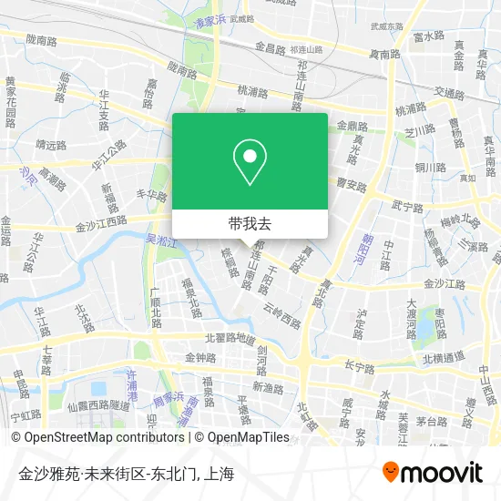 金沙雅苑·未来街区-东北门地图