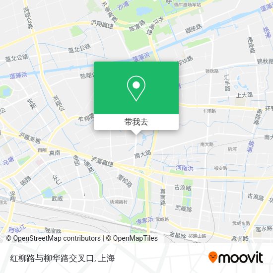 红柳路与柳华路交叉口地图