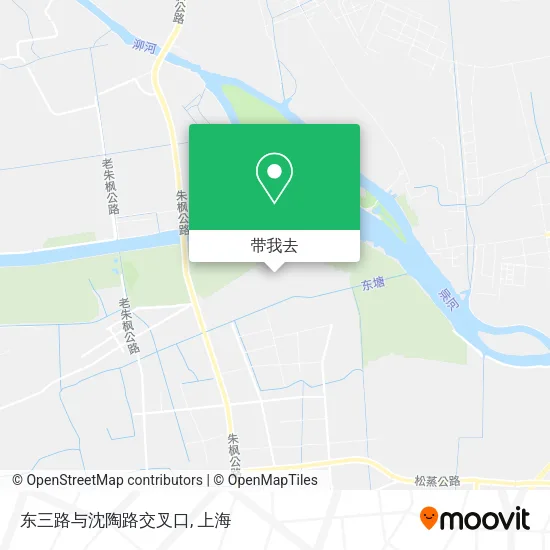 东三路与沈陶路交叉口地图