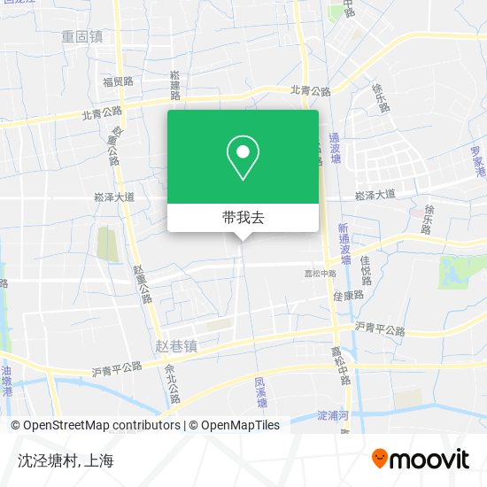 沈泾塘村地图