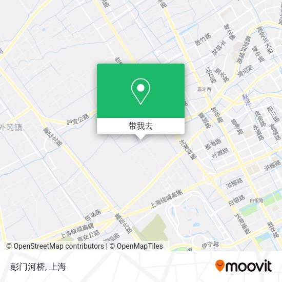 彭门河桥地图