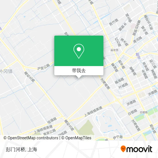 彭门河桥地图