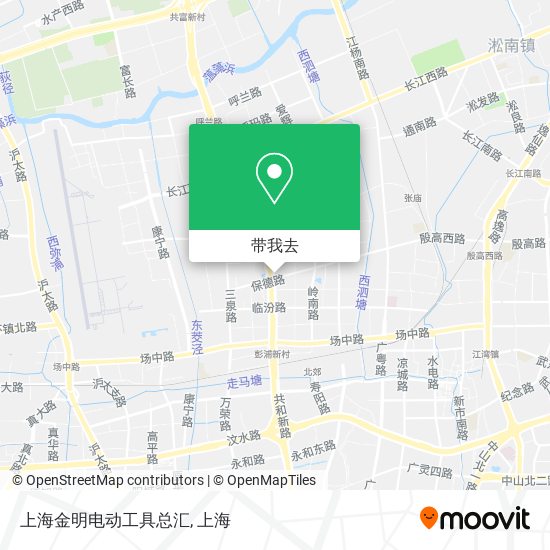 上海金明电动工具总汇地图