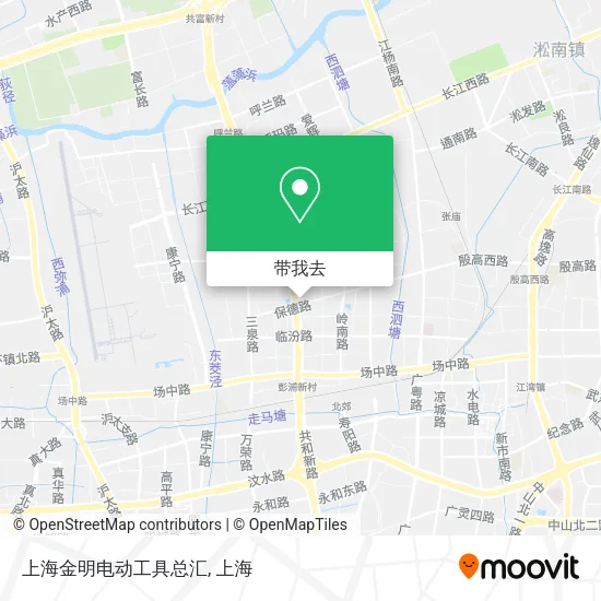 上海金明电动工具总汇地图