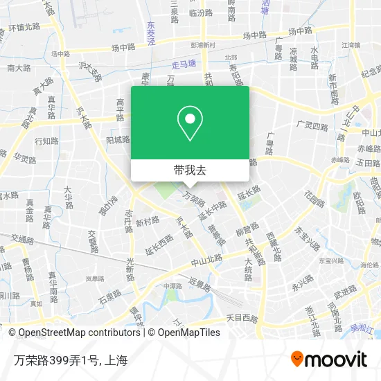 万荣路399弄1号地图