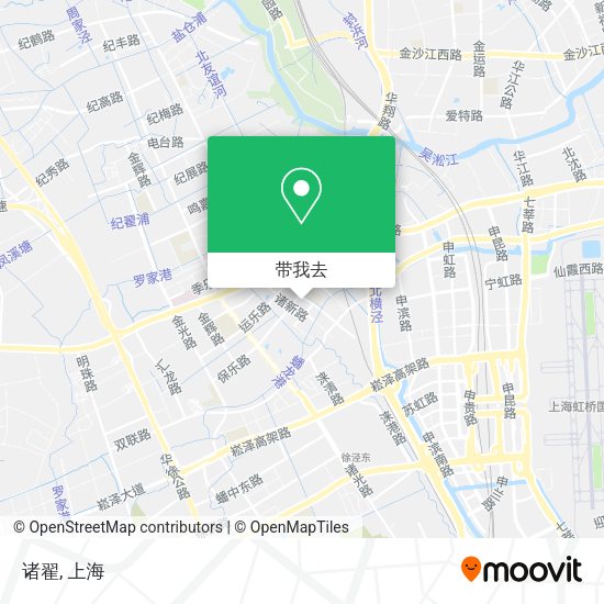 诸翟地图