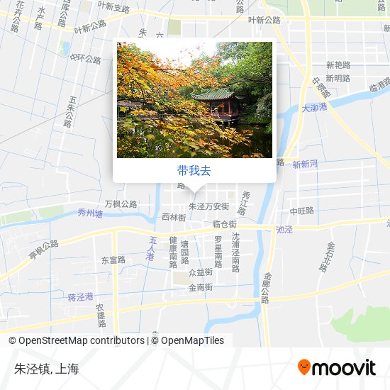 朱泾镇地图