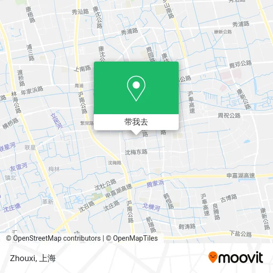 Zhouxi地图