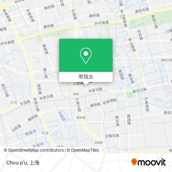 Chou-p’u地图