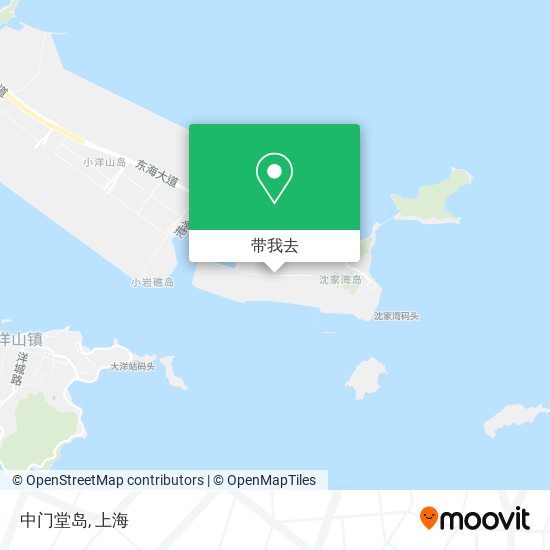 中门堂岛地图