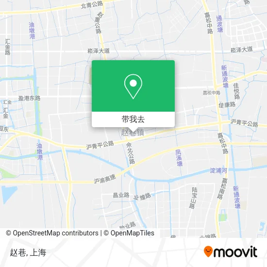 赵巷地图