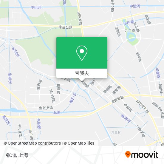 张堰地图