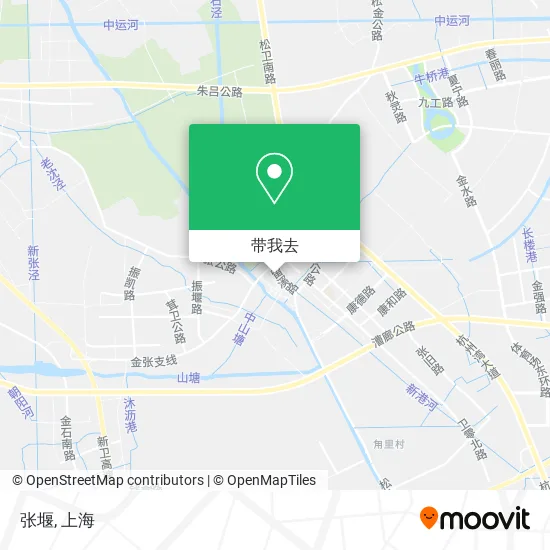 张堰地图