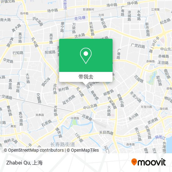 Zhabei Qu地图