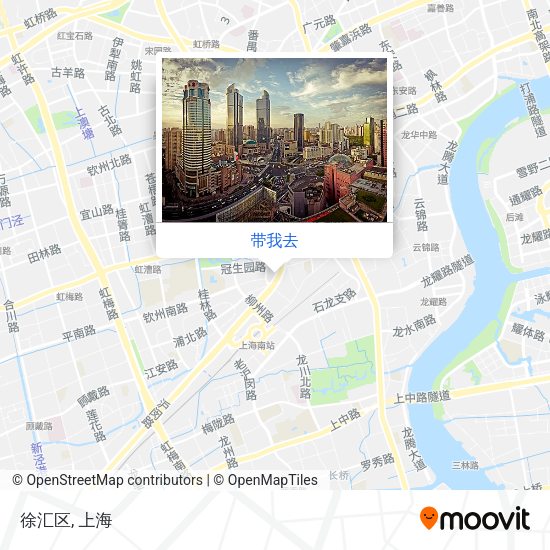徐汇区地图