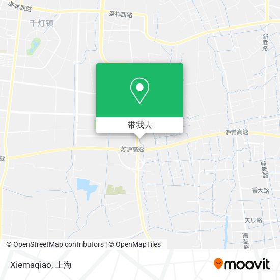 Xiemaqiao地图