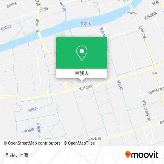 邬桥地图
