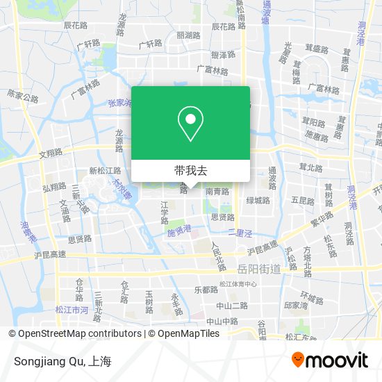 Songjiang Qu地图