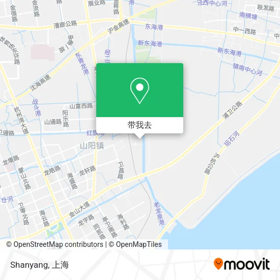 Shanyang地图