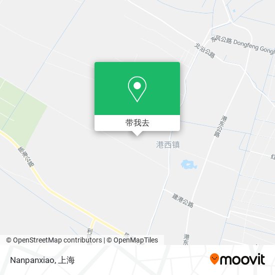Nanpanxiao地图
