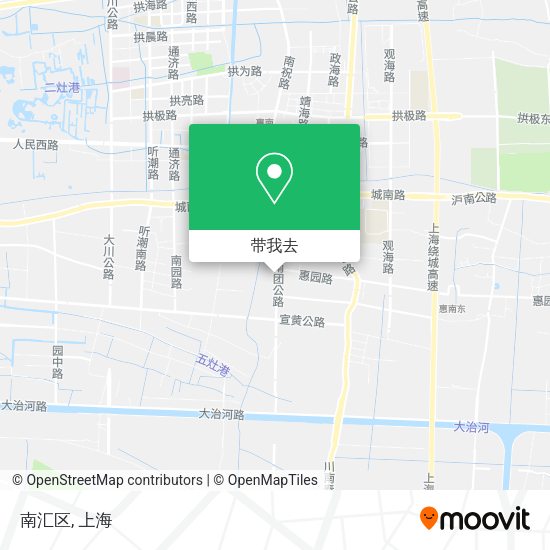 南汇区地图