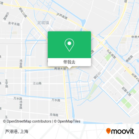 芦潮巷地图