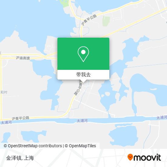金泽镇地图