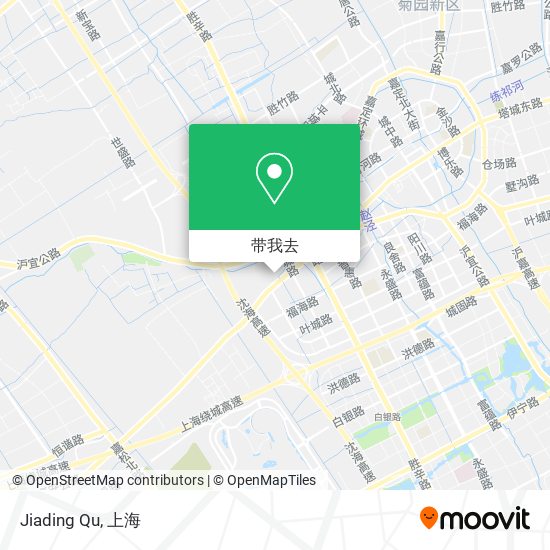 Jiading Qu地图