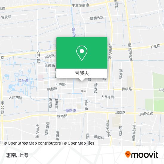 惠南地图