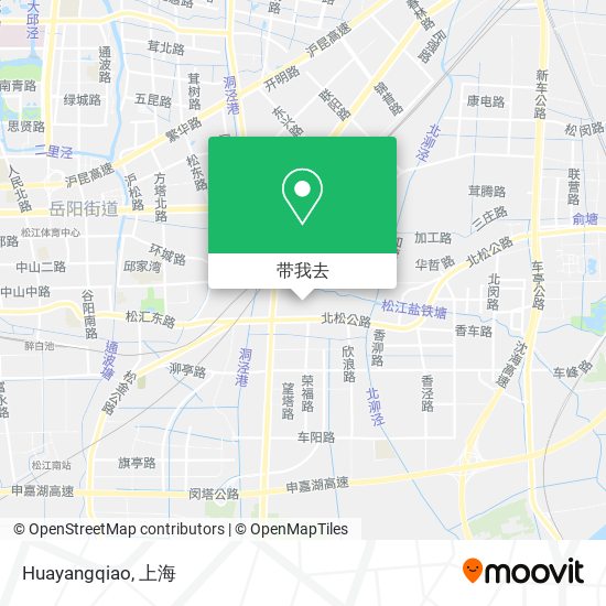 Huayangqiao地图