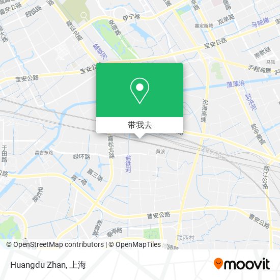 Huangdu Zhan地图