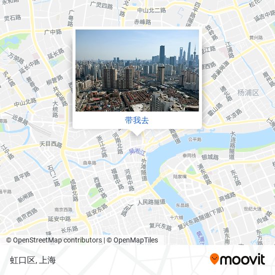 虹口区地图