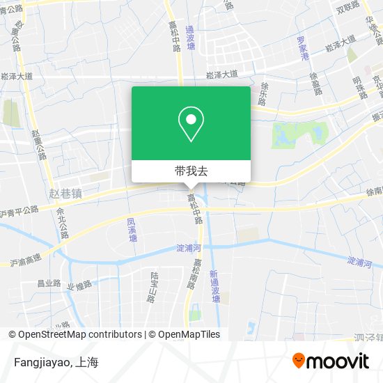 Fangjiayao地图