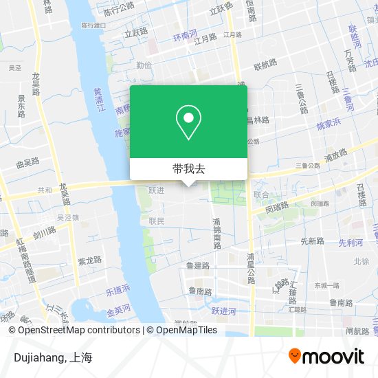 Dujiahang地图