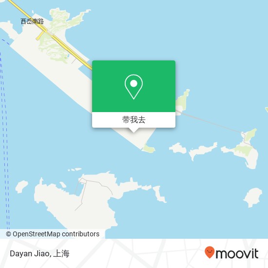 Dayan Jiao地图