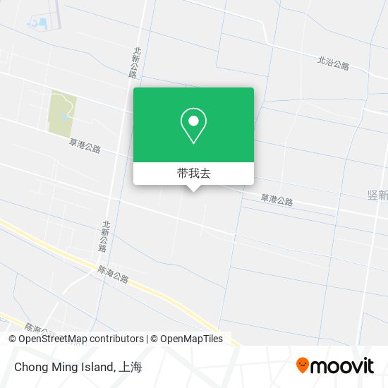 Chong Ming Island地图