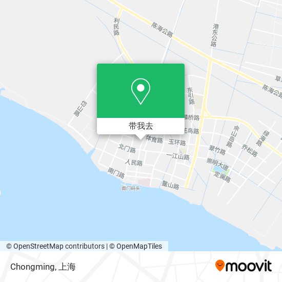 Chongming地图