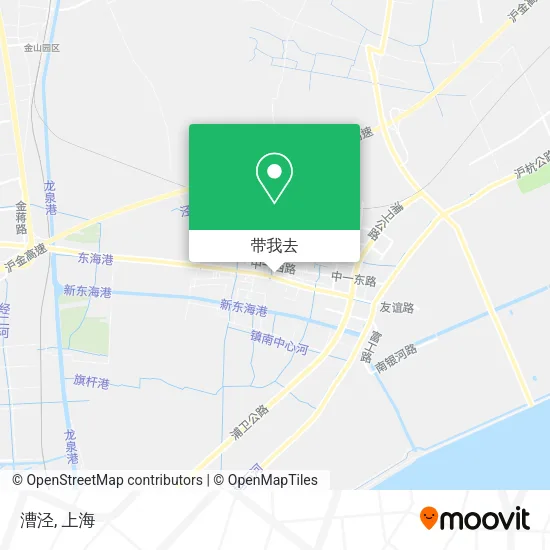 漕泾地图