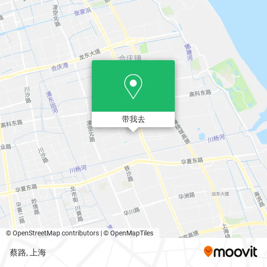 蔡路地图