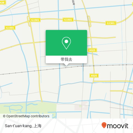 San-t’uan-kang地图