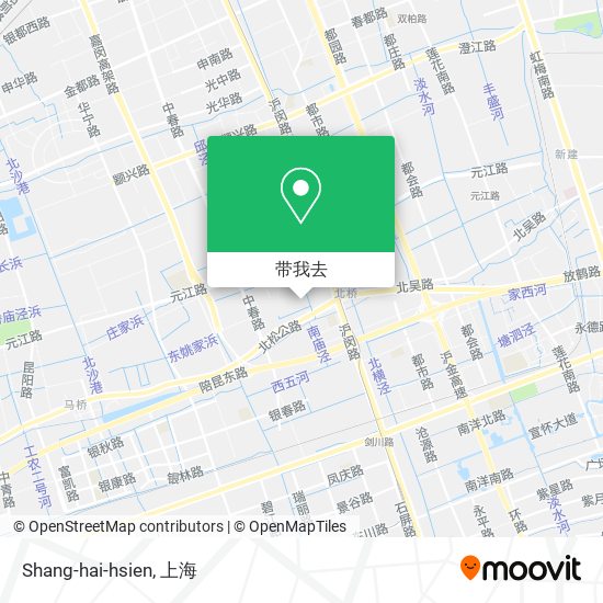 Shang-hai-hsien地图