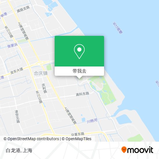 白龙港地图